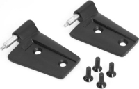 Türscharniere Set links schwarz Jeep Wrangler JK 07- Rugged Ridge 11202.23