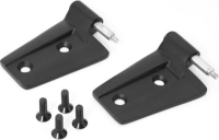 Türscharniere Set rechts schwarz Jeep Wrangerl JK 07- Rugged Ridge 11202.22