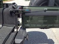 Türstopper Heckklappe Hecktürstopper Ersatzradstopper Stoßdämpfer Tailgate Stop Jeep® Wrangler JK + TJ 1996 - 2010 Rugged Ridge