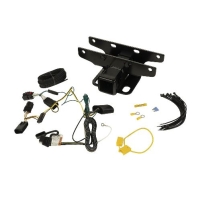 US Anhängerkupplung Anhängerzugvorrichtung Set mit Kabelbaum Jeep Wrangler JL 18- Rugged Ridge 11580.57 Hitch Kit w/ Wiring Harn