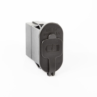 USB Anschluss für Armaturenbrett schwarz Jeep Wrangler 97-17 universell Rugged Ridge 17235.05 Dual USB Port Rocker Switch