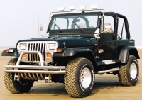 Unterfahrschutz Jeep Wrangler YJ 86-96 Edelstahl