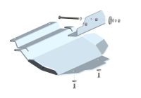 Unterfahrschutz Mercedes Benz X-Klasse, Motor 29-T030101MBX