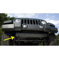 Unterfahrschutz Jeep Wrangler JK 07-  Stahl schwarz Rugged Ridge 18003.30