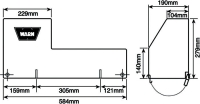 Warn Abdeckhaube M6000-XD9000 Re...