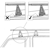 Adapter Kit zu Fußkit 50-11RL210TS2 für Toyota HZJ (2 Stk.) inkl Schraubensatz 50-11RL210S2HZJ