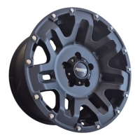 Alu Felge AX 9 x 17 ET +18 schwarz ATX Series Wheel Jeep Wrangler JK / JL ab BJ 07 AX200 KMC IRON BLACK