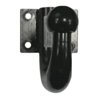 Anschraubkupplungskugel 31 mm tiefer Universal-Kugelkopf 83x56 mm für Anhängerkupplung