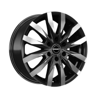 CW-Alufelge CW6 6,5x16 ET+62 6x130 84,1 Grenadier/Sprinter, schwarz poliert