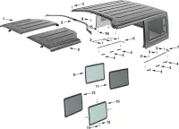 Hardtopdichtung JK von Mopar 68088040