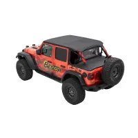 Header Safari Bikinitop 4 Türer Black Diamond Jeep Wrangler JL Unlimited: 18 -