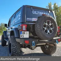 Heckstoßstange NSR Euro Style Jeep Wrangler JL 18- NSR Euro Style ALU Rear Bumper 10-KS-NSR-2009AL