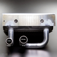 Heizkühler / Wärmetauscher Jeep Wrangler YJ 87 - 95  1114.10 , 56001459, Asp Eberle,