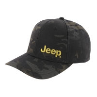 Jeep Cap Kappe Basecap Merchandise JEEP Text Gold