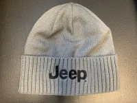 Jeep Cap Mütze Jeep® Logo Strickmütze /  Jeep Merchandise KH-FLIPKNITGREY Jeep Logo Knit Beanie Hats Flip Knit in Gray with Blac