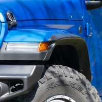 Kotflügel Verbreiterung 5,0 cm vorne + hinten TÜV Jeep Gladiator JT vorne