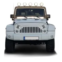 Lampenbügel Stahl schwarz Jeep Wrangler JK 07-18