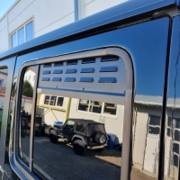 Lüftungsblech Jeep Wrangler JL, Fenster Beschlagen, Camper