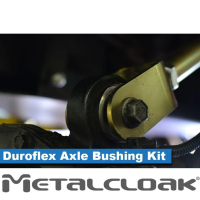 MetalCloak Längslenkeraufnahme + Duraflex Bushing JK Vorne