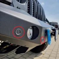 PDC Sensorenfassungen  Jeep Wrangler JL 2018- / Jeep Gladiatror JT vorne  Set=6 Stück