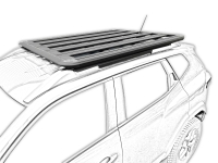 Rhino Rack Pioneer 6 Plattform 1500x1240 für Dacia Duster ab -24, inkl. Halteset 50-10JT01033