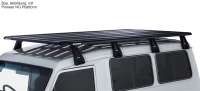 Rhino Rack Pioneer 6 Plattform 2700x1472 Toyota HZJ78, inkl. 4 Fusssätze 50-10JT01022