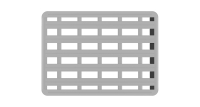 Rhino Rack Pioneer 6 Windschutzeinsätze Set für 1380mm breite Plattformen