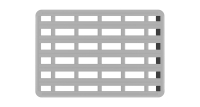Rhino Rack Pioneer 6 Windschutzeinsätze Set für 1430mm breite Plattformen
