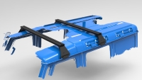 Rhino Rack Reconn Bar 1500mm (2) Ineos Grenadier inkl. Fußkits für Regenrinne