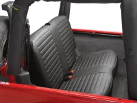 Sitzbezug Rücksitzbank schwarz Jeep Wrangler TJ 1997-2002