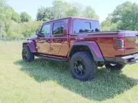 Trittbrett schwarz matt strukturiert Rock Rails Jeep Gladiator JT 2019-